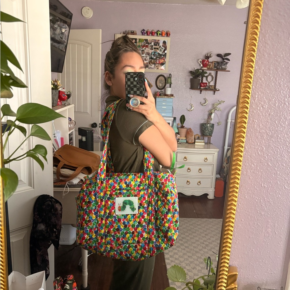 Colorful Geometric Tote Bag